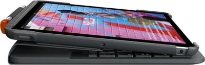 Immagine prodotto di Logitech Slim Folio QWERTY spagnolo Graphite Bluetooth (920-009478)