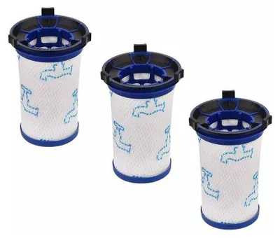 Produktbild von Ersatzfilter für Rowenta Air Force 360 RH9051WO RH9057WO RH9059WO RH9081WO RH9086WO & Tefal Air Force 360 Staubsauger, 3Stk