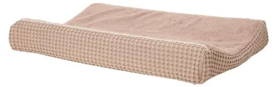 Produktbild von Koeka Waffel Amsterdam Meyco Teddy Wickelunterlagenbezug - Olive Green- Caffe