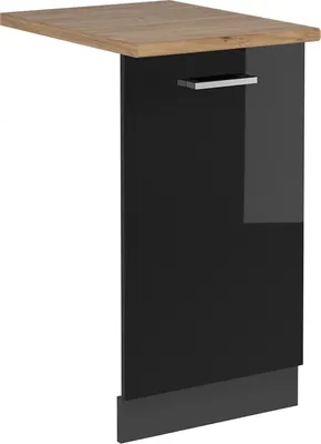 Immagine prodotto di Pannello frontale della lavastoviglie Vicco R-Line Nero lucido 45 cm , PL Rovere, Model 54968