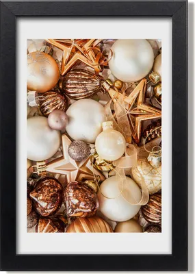 Produktbild von Bild 20x30 MDF-Rahmen, Wandkunst Weihnachtsschmuck