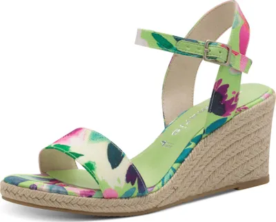 Produktbild von Tamaris Sandalette Damen Vegan grün,EU 39
