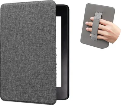 Produktbild von Etui-Griff für Kindle Paperwhite 6/ Colorsoft/ Signature Edition - Grau