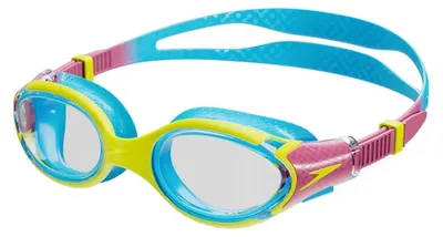 Immagine prodotto di Speedo - Occhialini da nuoto "Biofuse 2.0" per bambini, taglia unica (giallo/rosa)