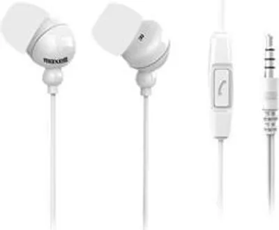 Produktbild von Maxell 303760, Kabelgebunden, 20 - 23000 Hz, Anrufe/Musik, Kopfhörer, Weiß