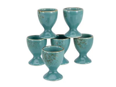 Produktbild von CreaTable, 33024, Nature Collection Water, Eierbecher 6-tlg, Steinzeug