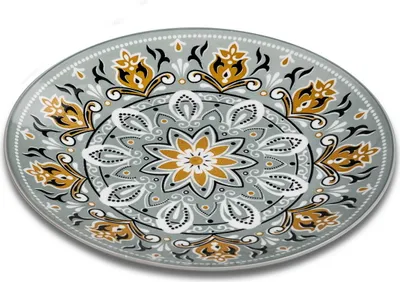 Produktbild von Dessertteller Porzellan Teller 22 cm Frühstücksteller Obstteller Kuchenteller