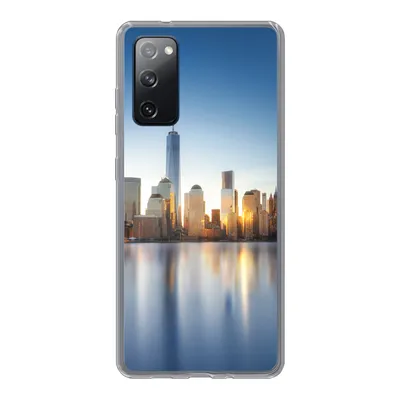 Produktbild von MuchoWow® Handyhülle Schutzhülle Hülle für Samsung Galaxy S20 FE New York - Skyline - Spiegelung Silikon Softcase Handy Hülle - Abdeckung