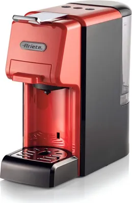 Obrázek produktu pro Ariete 1304/12, Espresso kávovar, 0,7 l, Mletá káva, Kávová kapsle, Kávová kapsle, 1350 W, Červená