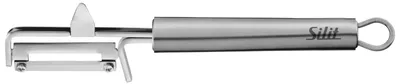 Produktbild von Silit Classic Line, Gemüse, Schwenkbarer Schäler, Edelstahl, 18/10, Edelstahl, Hängender Ring