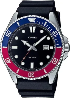 Produktbild von Casio Herrenuhr, Schwarz, Edelstahl, 20 Bar Wasserdicht