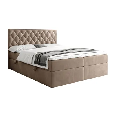 Productafbeelding van Continentale bed INEZ met bedopslag, 180x200, Royal Velvet 176
