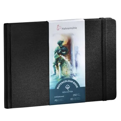 Produktbild von Hahnemühle Watercolour Book A 5 Landschaftsformat 60 S. 250 g