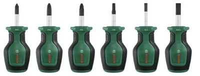 Produktbild von Handwerkzeuge Schraubendreher-Set, kurz 6-tlg.