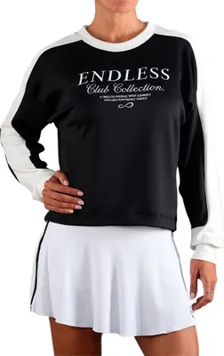 Image de Endless Club Collection Pull zippé Noir L Femme Noir L