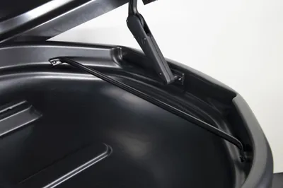 Zdjęcie produktu dla Menabo | Box dachowy - Czarny - 225x89x36 cm - 580 L - Ładowność 75 kg - System Quick Fix - Zabezpieczenie antykradzieżowe
