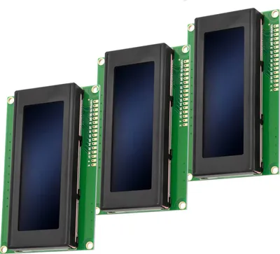 Produktbild von AZ-Delivery Displays HD44780 2004 LCD Display 4x20 Zeichen Blau, 3x Display