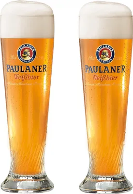 Produktbild von 6x Paulaner Weizenbierglas 0,5L
