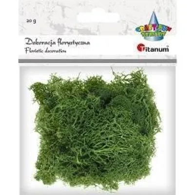 Obrázok produktu pre Tmavozelený chrobotkový mach 20 g – Titanum