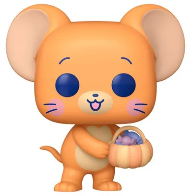 Productafbeelding van Tom & Jerry Gokko POP! Animation Vinyl Figuur Jerry, 9 cm