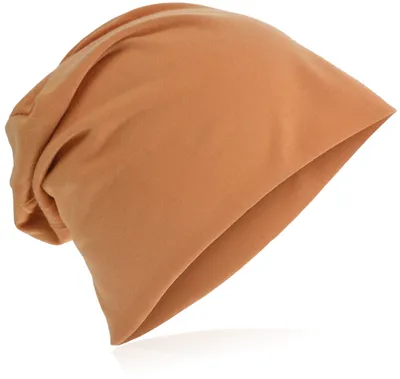 Produktbild von Beanie Muetze Unifarbe Peach