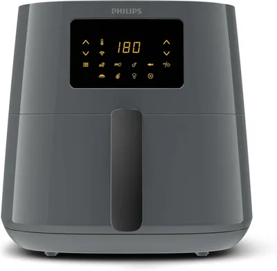 Zdjęcie produktu dla Philips Essential HD9280/60, Frytkownica na gorące powietrze, 6,2 l, 1,2 kg, Rapid Air, Pojedyńczy, Dotyk