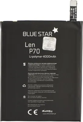 Obrázok produktu pre Bluestar náhradná batéria kompatibilná s BL-234 Lenovo P70 / P70t / A5000 / Vibe P1m / P90 4000 mAh náhradná batéria pre mobilný telefón Bl234
