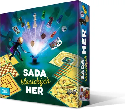 Produktbild von Gesellschaftsspiel für 2-4 Spieler, ab 7 Jahren, Familienspiel, leicht, 15 Min. Spieldauer, tschechisch