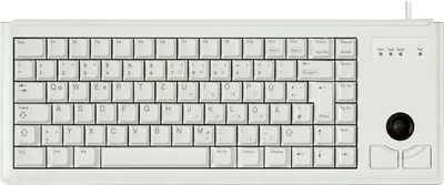 Zdjęcie produktu dla CHERRY G84-4400, Pełnowymiarowy (100%), Przewodowa, USB, QWERTY, Szary
