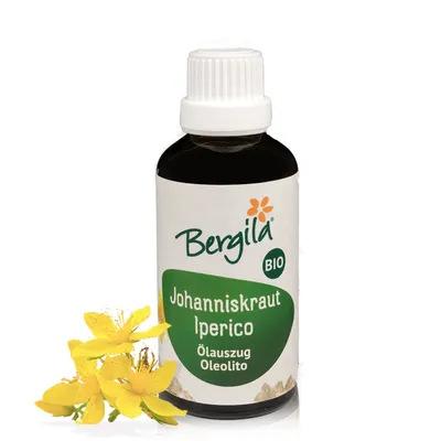 Produktbild von Johanniskrautöl bio 50 ml. - Bergila