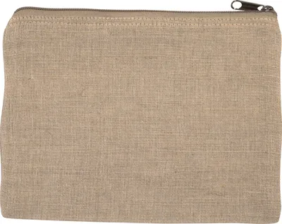 Produktbild von Kimood Kleine Tasche aus Jute-Baumwollmischgewebe