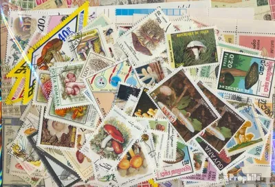 Produktbild von Briefmarken Motive 300 verschiedene Pilze Marken
