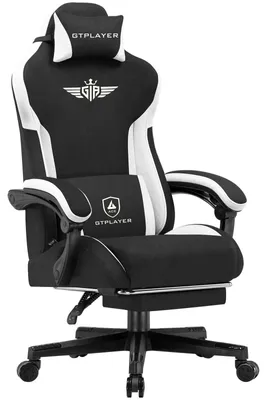 Image de Siège de jeu – Chaise de jeu – Fauteuil gamer – Siège de bureau – Ergonomique – Respirant – Jusqu'à 150 kg