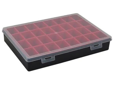 Productafbeelding van - Sorteerkasten - 330 x 247 x 54 mm - 32 uitneembare compartimenten - 4,4 liter
