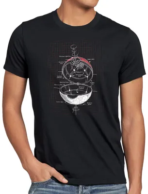 Produktbild von A.N.T. Mosterball Scribble Herren T-Shirt monster spiel online