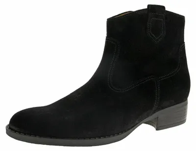 Produktbild von Gabor Damen Stiefelette Schwarz Rauleder Größe 41 Reißverschluss 3,5 cm Absatz