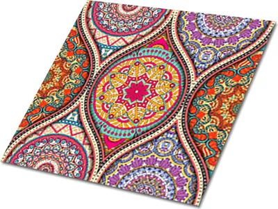 Obrázok produktu pre Krásna mandala. - Samolepiace obkladačky - PVC obkladačky - vinylové obkladačky - 3D samolepiace panely - obkladačky do kuchyne a kúpeľne - samolepiace obkladačky - 9 kusov 30x30 cm