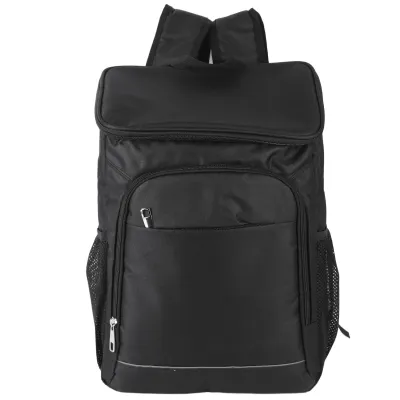 Produktbild von Thermo-Kühlrucksack, große Kapazität, Heiß-/Kalt-Isoliertasche für Outdoor-Camping-Picknick, Schwarz