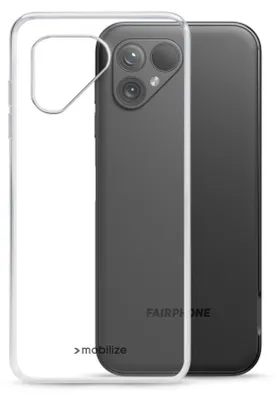 Produktbild von Mobilize TPU Back Cover Transparent Fairphone 5