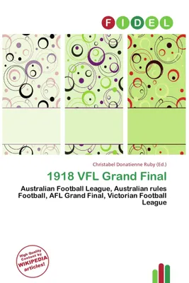 Produktbild von Das Finale der VFL-Saison 1918