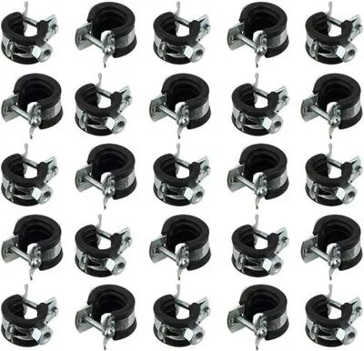 Produktbild von Rohrschelle 15 - 18 mm 3/8 Zoll M8 25 Stück