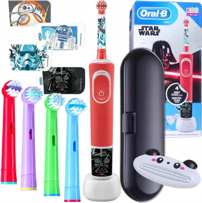 Produktbild von Oral-B | Elektrische Zahnbürste Star Wars - Kinder - Mit Etui - Spaß beim Zähneputzen - 2 Modi