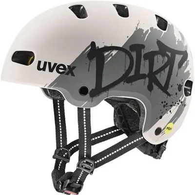 Immagine prodotto di uvex kid 4 style MIPS, colore grigio scuro opaco, taglia M (55-58).