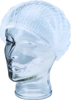 Produktbild von Kopfhaube Clip D.52cm weiß PSA I ASATEX