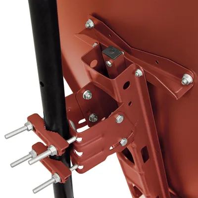 Produktbild von PremiumX SAT Anlage 100cm Antenne Aluminium Single LNB 2x F-Stecker