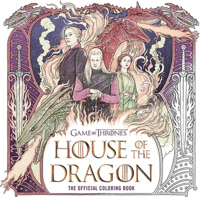 Produktbild von House of the Dragon: The Official Coloring Book