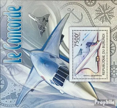 Produktbild von Briefmarken Burundi 2012 Mi Block228 (kompl.Ausg.) postfrisch Concorde