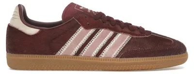 Produktbild von adidas Samba OG Maroon Sand Strata Pony (Women's) - EU 40 2/3