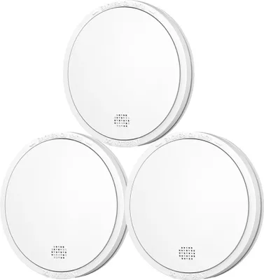 Obrázok produktu pre Detektor dymu, 10-ročná životnosť batérie, alarm 85 dB, 3 ks