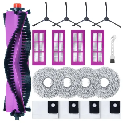 Productafbeelding van Accessoireset robotstofzuiger - 1 hoofdrolborstel - 4 HEPA-filters - 4 dweilpads